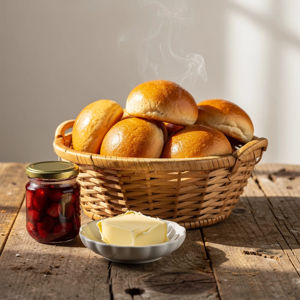 Schnelle Brötchen ohne Gehzeit: Backpulver-Rezept zum Frühstück