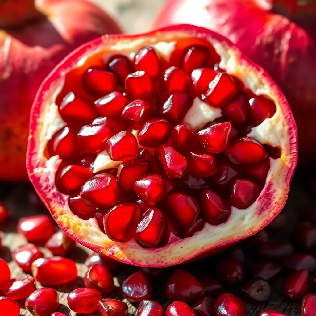 Granatapfel Wunder der Natur