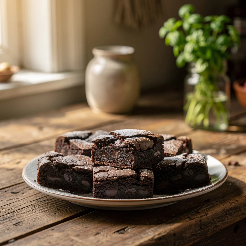 Kidneybohnen Brownies – bestes Rezept: Ganz ohne Mehl, vegan & gesund