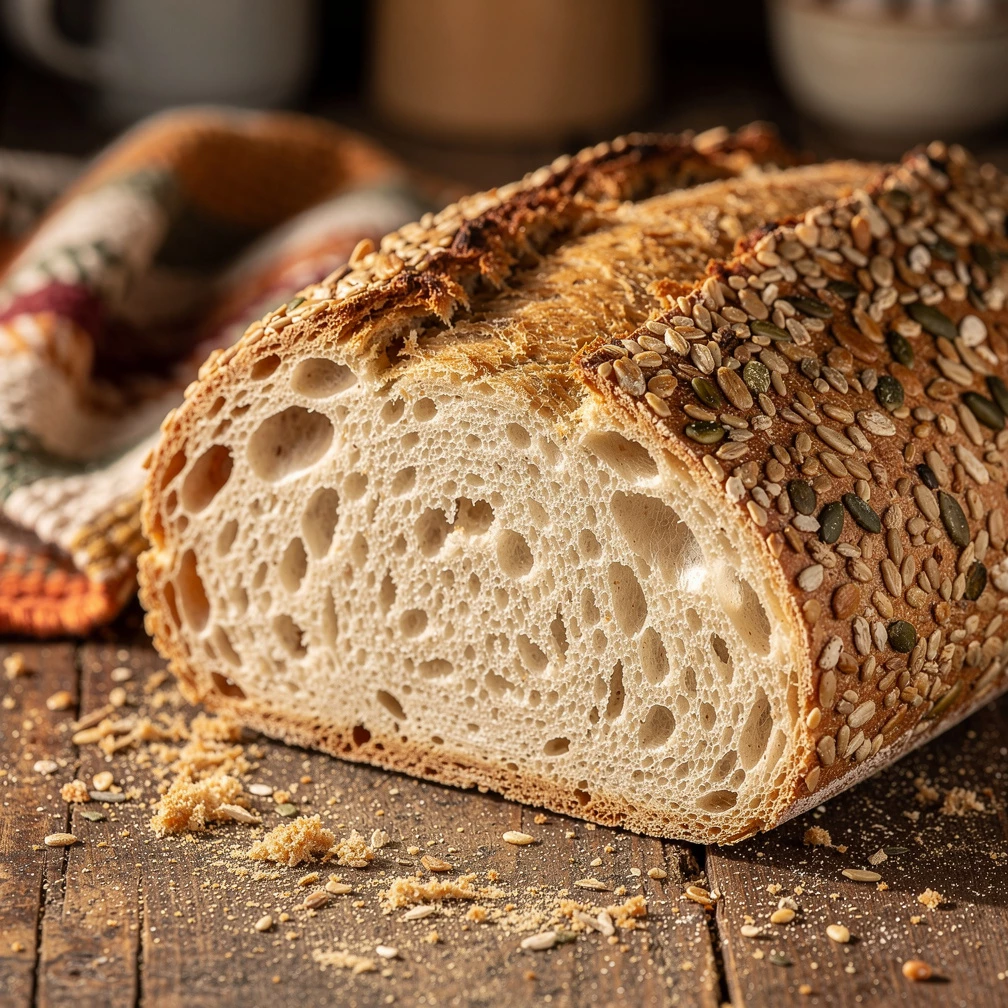 Glutenfreies Brot aus roten Linsen – proteinreich & ballaststoffreich