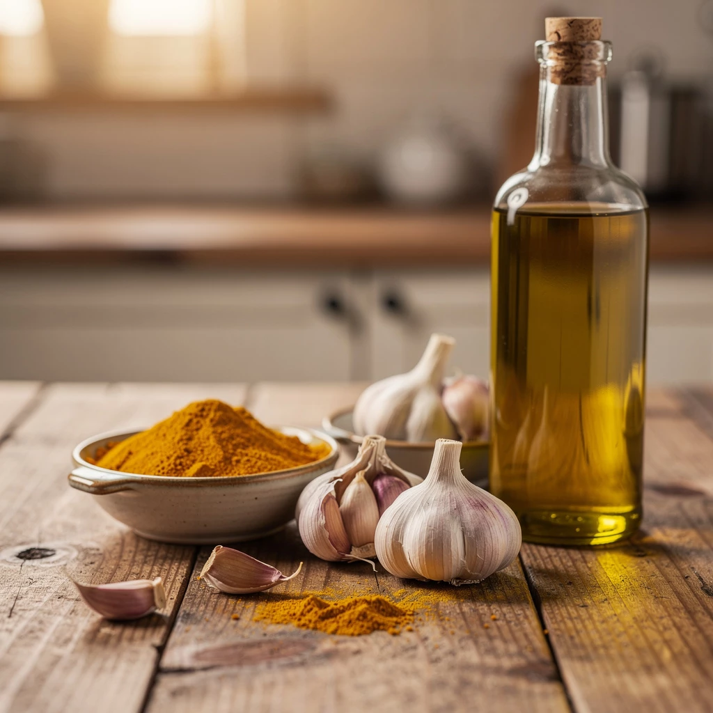 Superfoods in der Küche: Knoblauch, Kurkuma & Olivenöl erleben