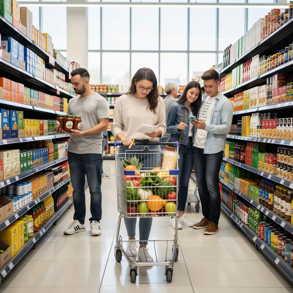 Einkaufen mit Wochenplan: So spart man wirklich