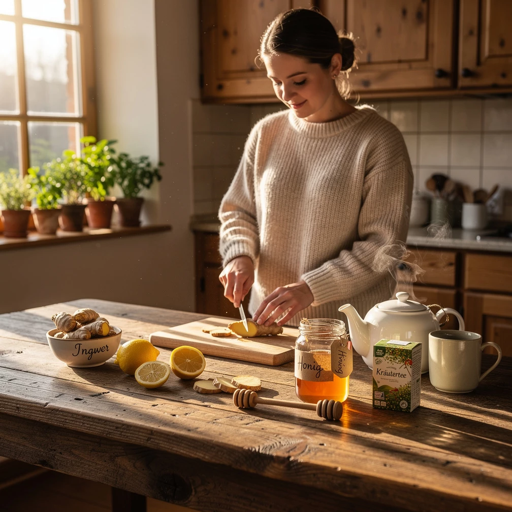 Hausmittel gegen Erkältung: Sanfte Hilfe & Warnsignale erkennen