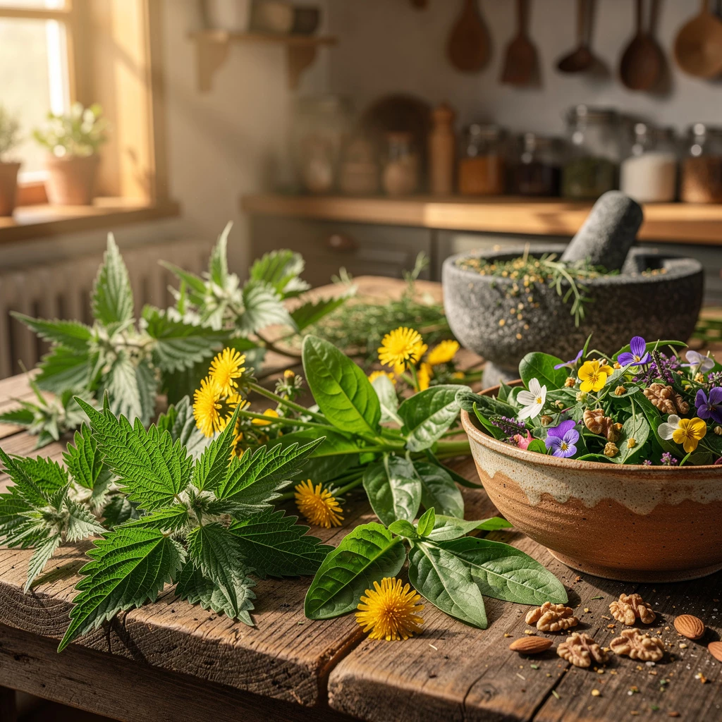 Wildkräuter als Superfood: Wirkung, Inhaltsstoffe und kreative Verwendung in der Küche