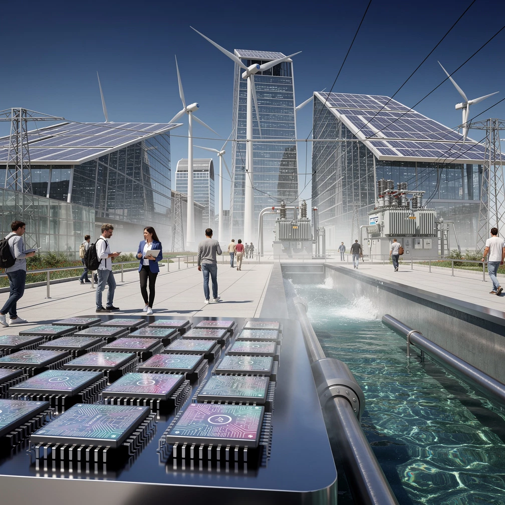 Warum der KI-Boom 2026 aus Chips, Strom und Wasser besteht