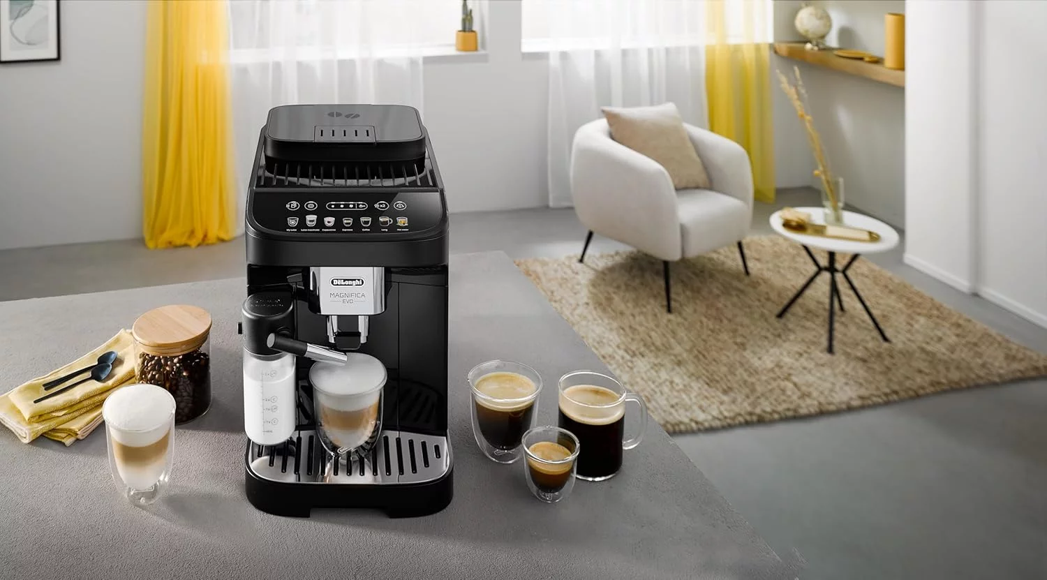 Einstiegsmodell De Longhi Magnifica Evo im Test – Kaffeevollautomat für Anspruchsvolle