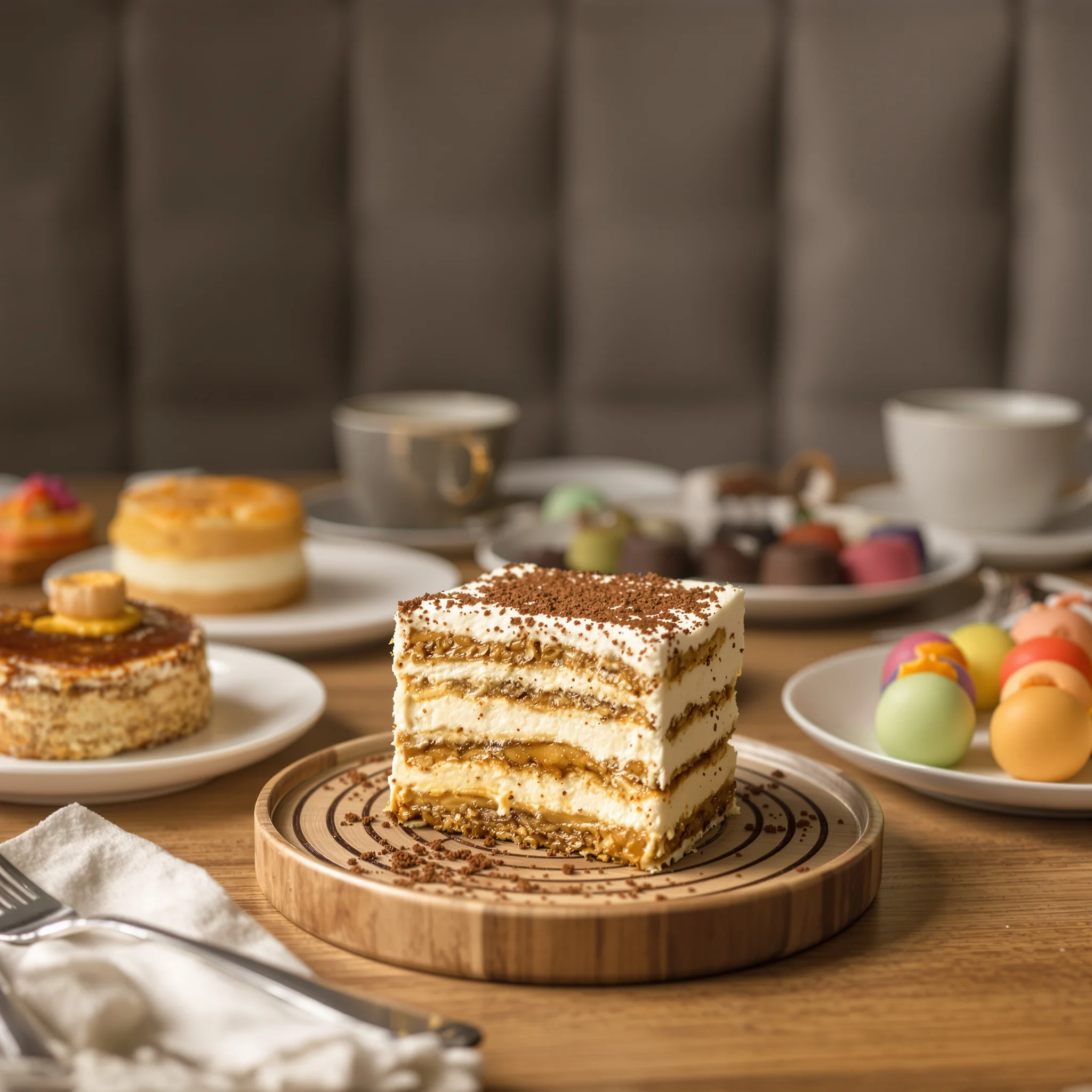 Kaffee & Dessert Rezepte: Tiramisu, Pastel de Nata, Mochi für die stilvolle Genusskultur