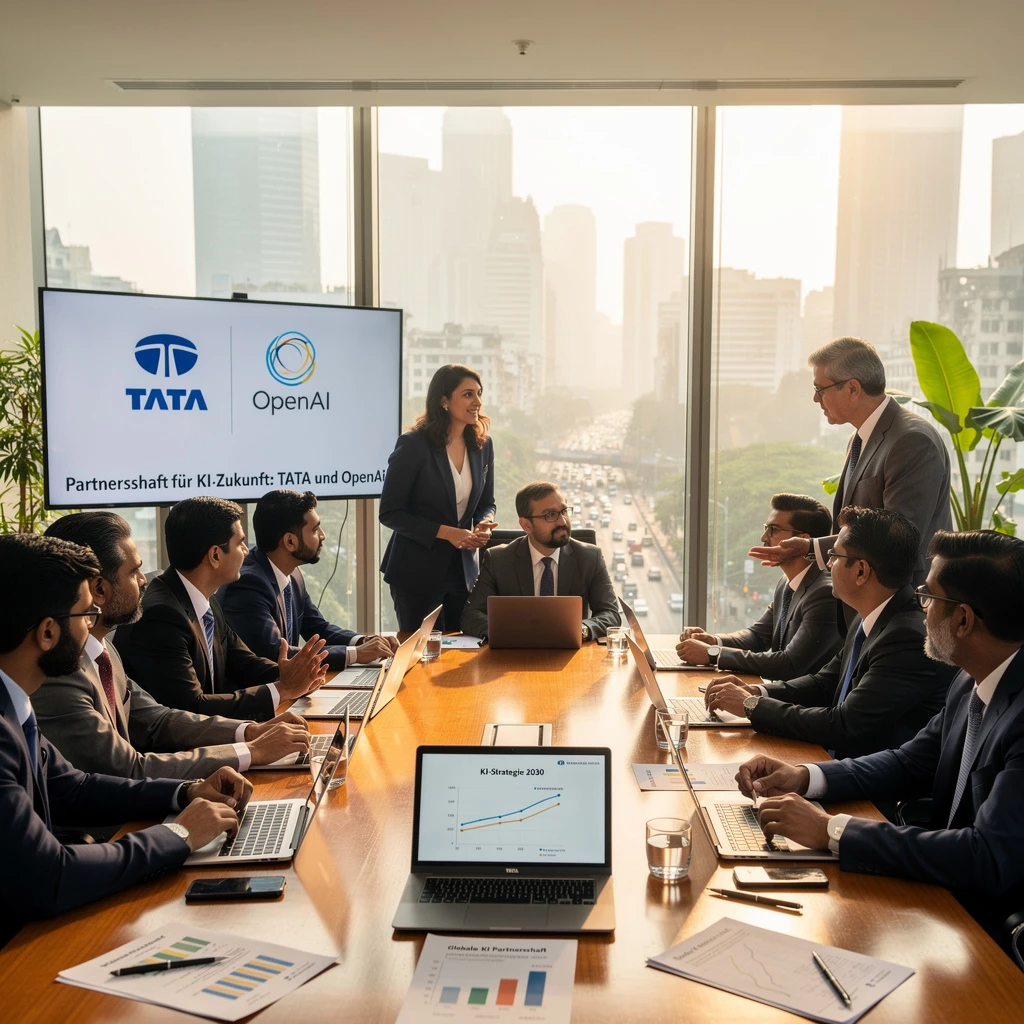 TATA-Gruppe und OpenAI schließen Partnerschaft, um KI-Transformation in Indien und weltweit voranzutreiben