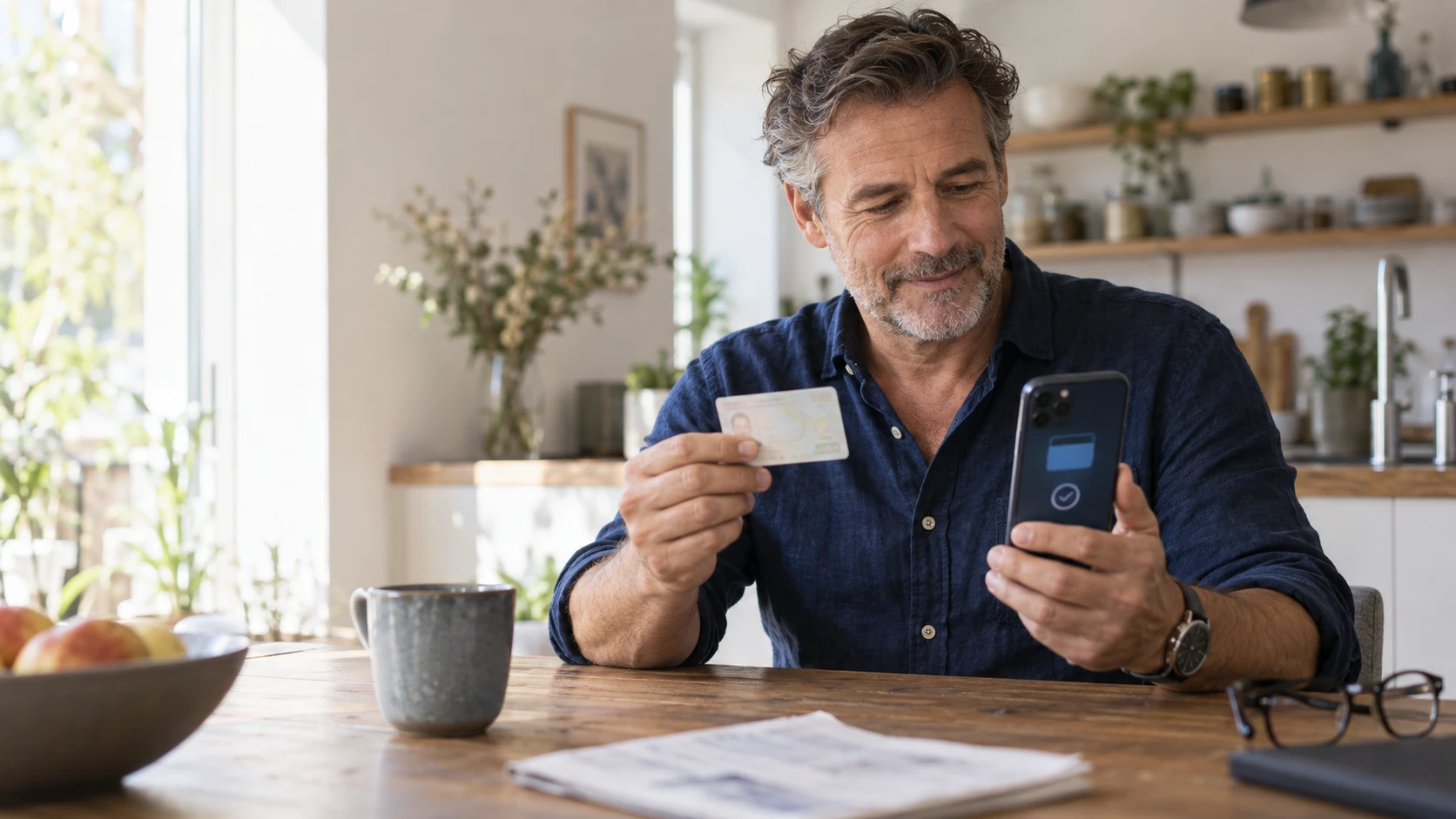 Ausweis auf dem Smartphone So funktioniert die neue Wallet (Bild KI generiert).webp