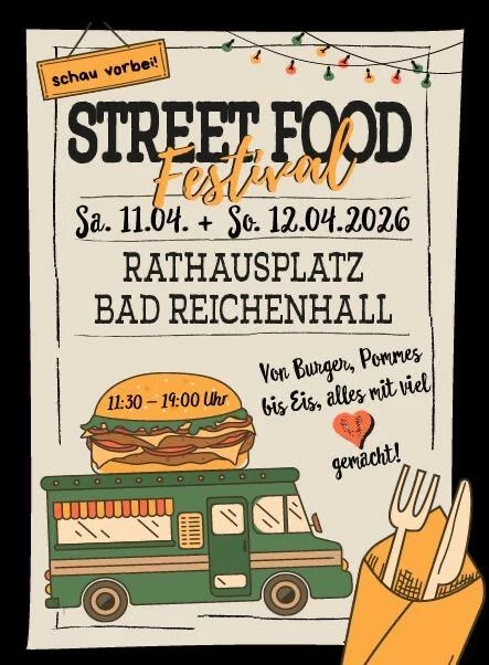 Frühling Streetfood Festival Bad Reichenhall – Kulinarische Weltreise