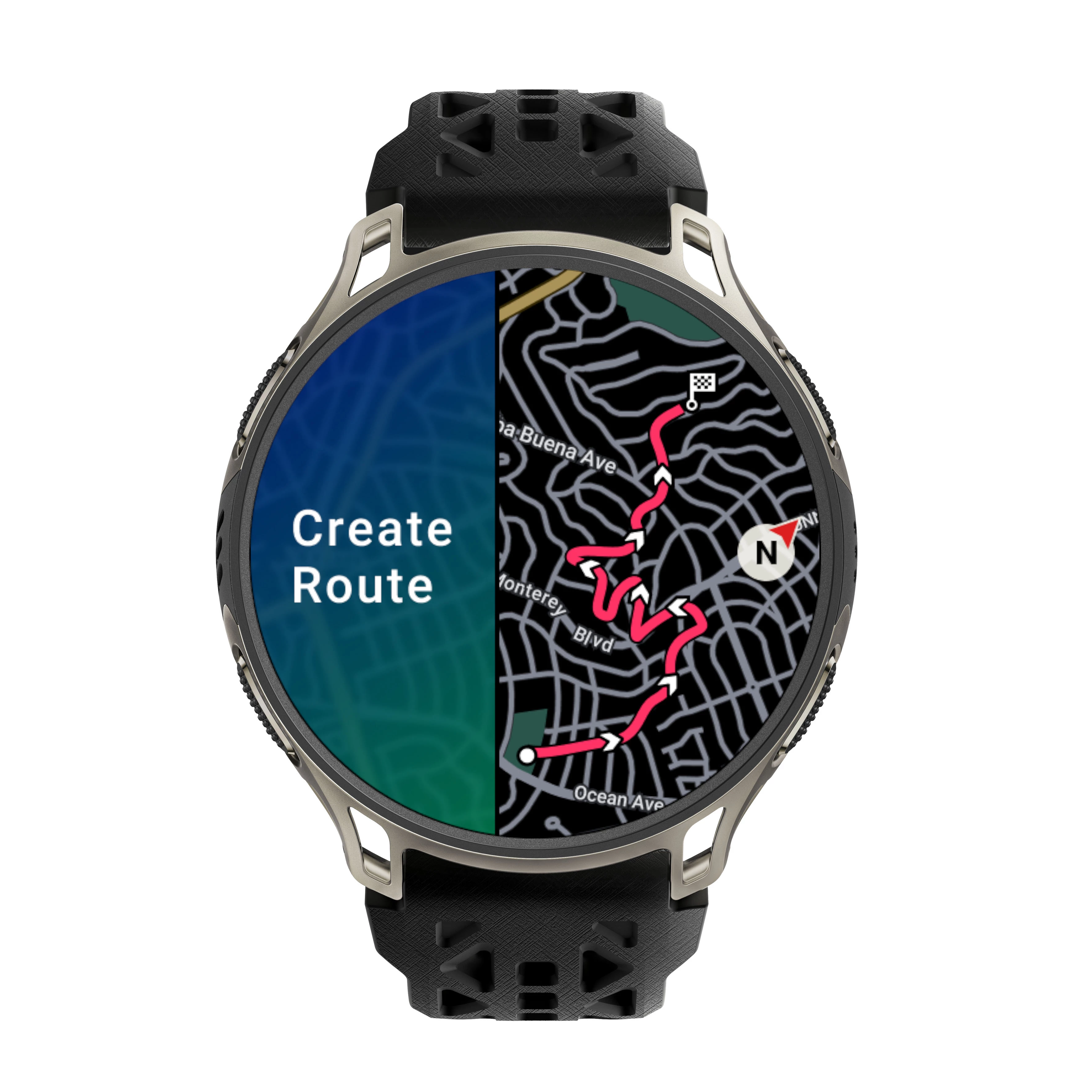 Das verbesserte Routenmanagement bringt dein Training auf das nächste Level. © Amazfit