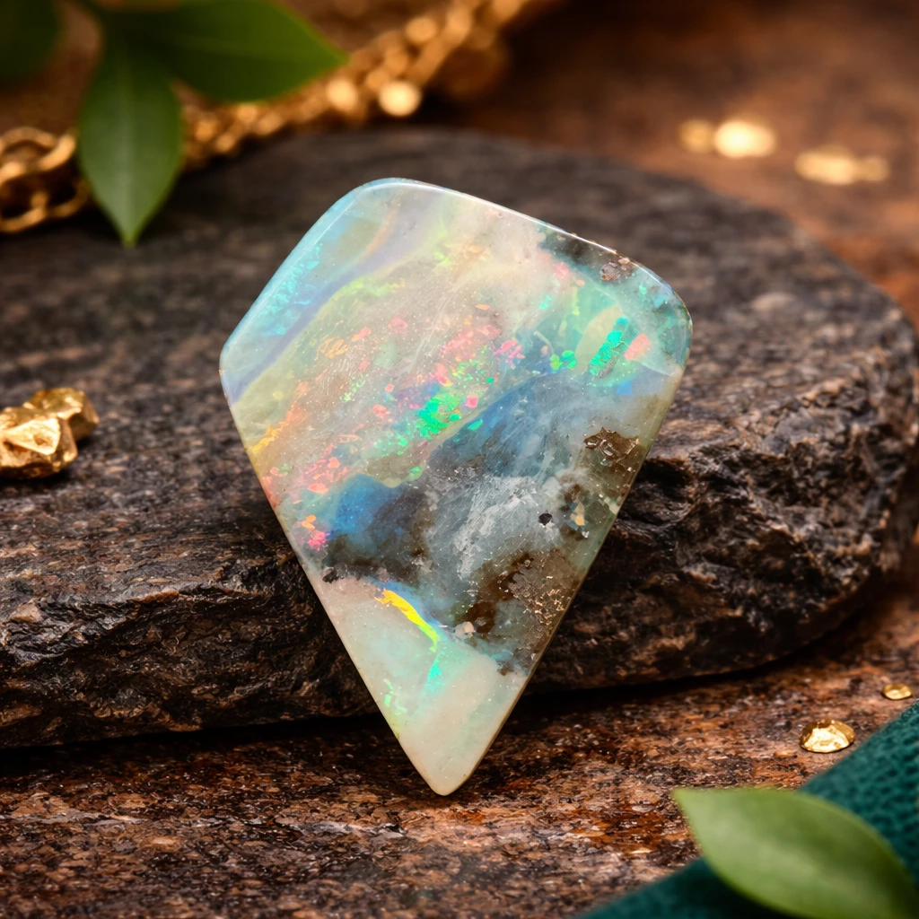 Boulder Opal &ndash; Farbspiel und Einzigartigkeit im Schmuckdesign