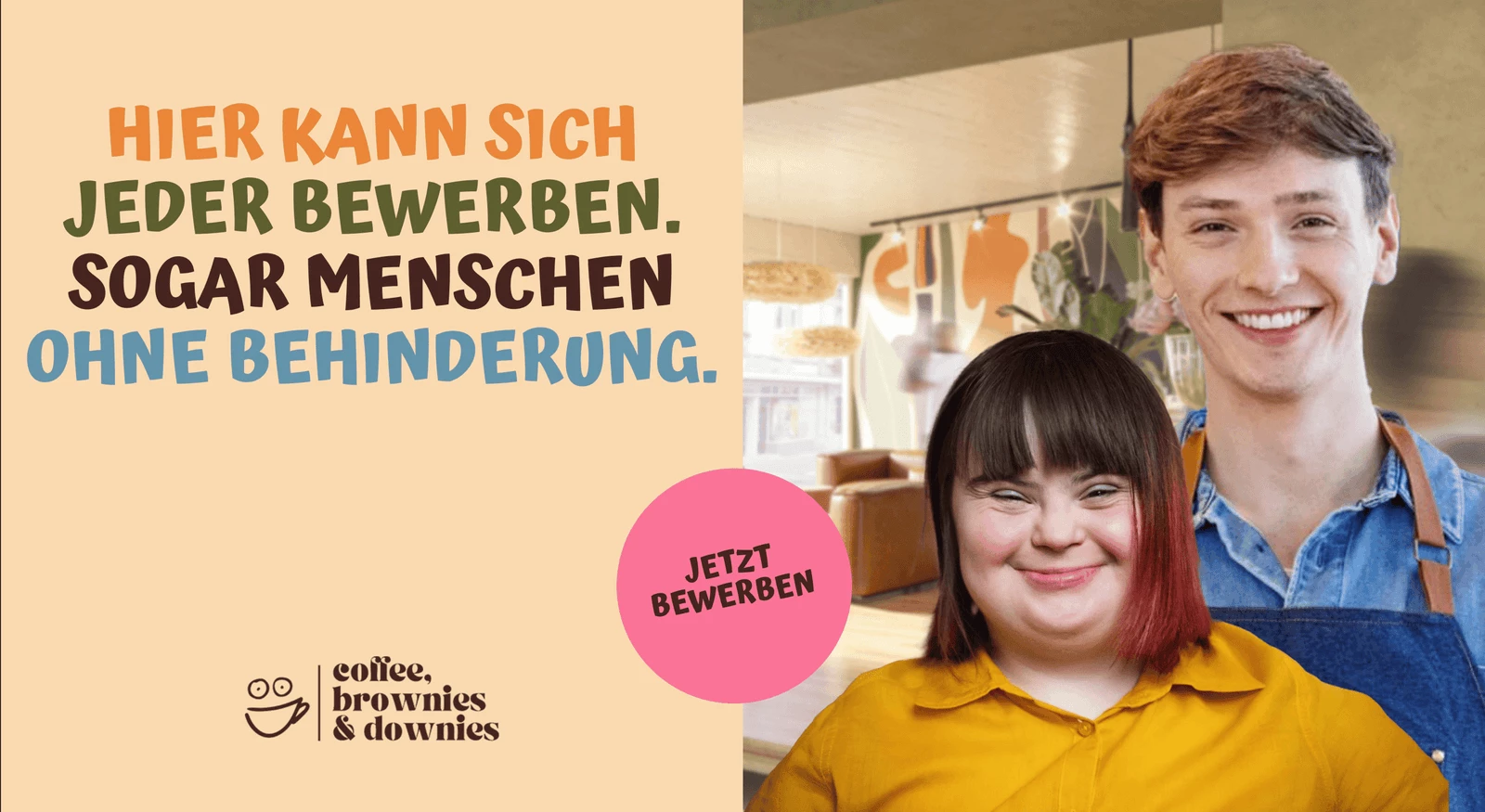 coffee, brownies & downies gewinnt Hospitality HR Award – Inklusion als Erfolgsmodell in der Gastronomie