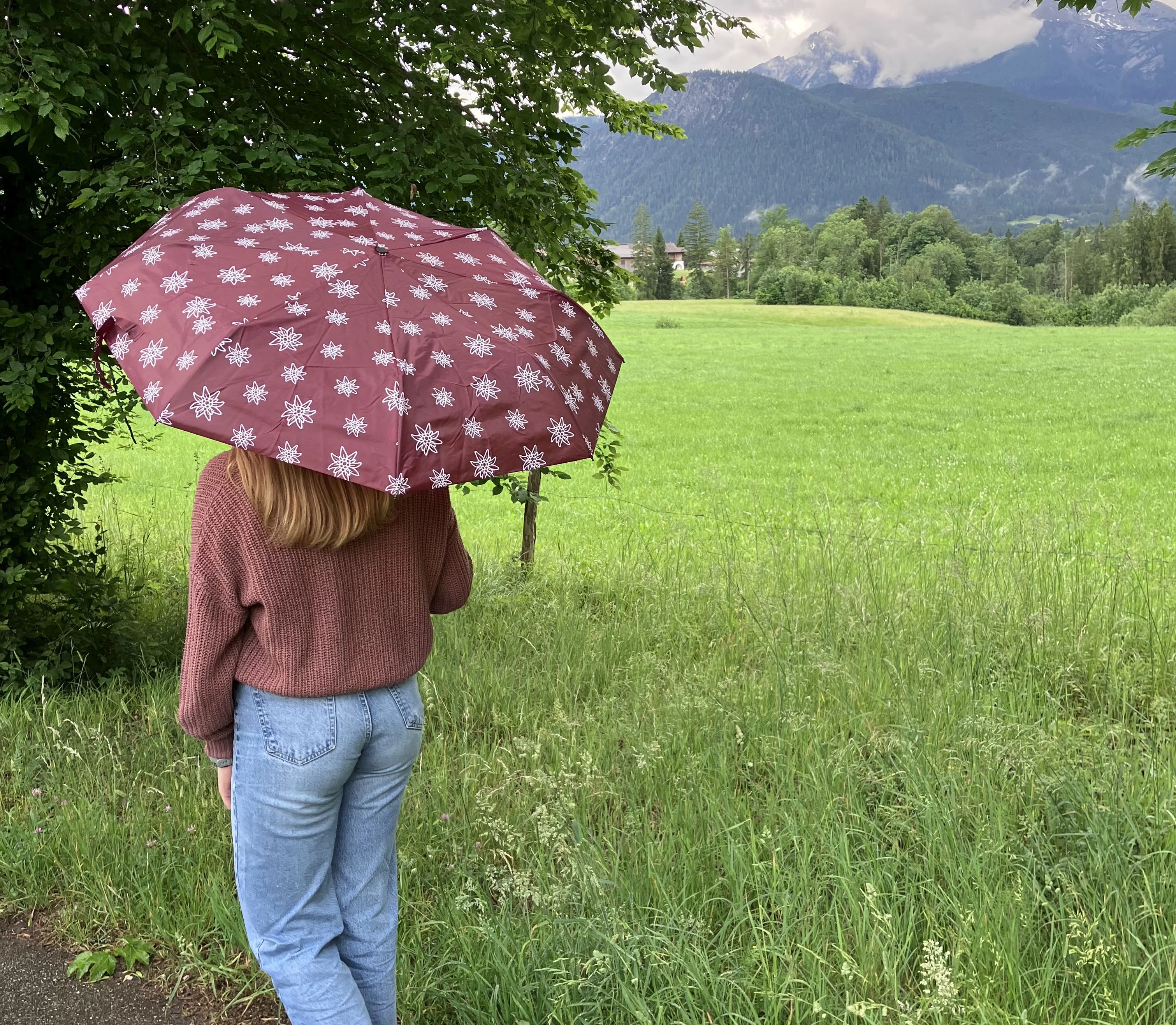 Regenschirme von Souvenir Göttges – Stilvoll durch jedes Wetter in Berchtesgaden