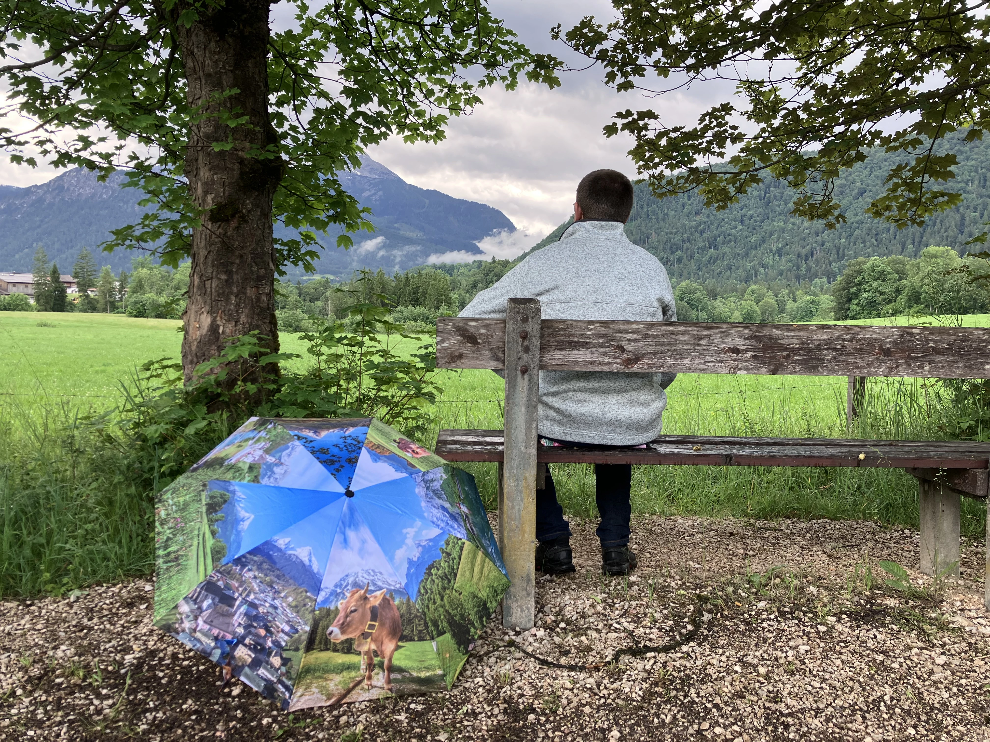 Regenschirme von Souvenir Göttges – Stilvoll durch jedes Wetter in Berchtesgaden