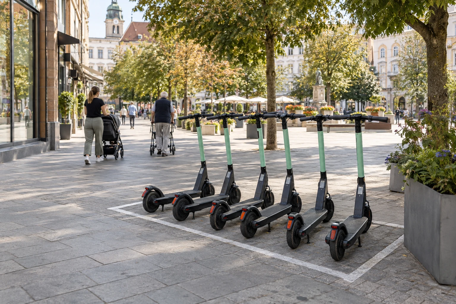 Das ändert sich ab 2027 bei E-Scootern (Bild KI generiert).webp