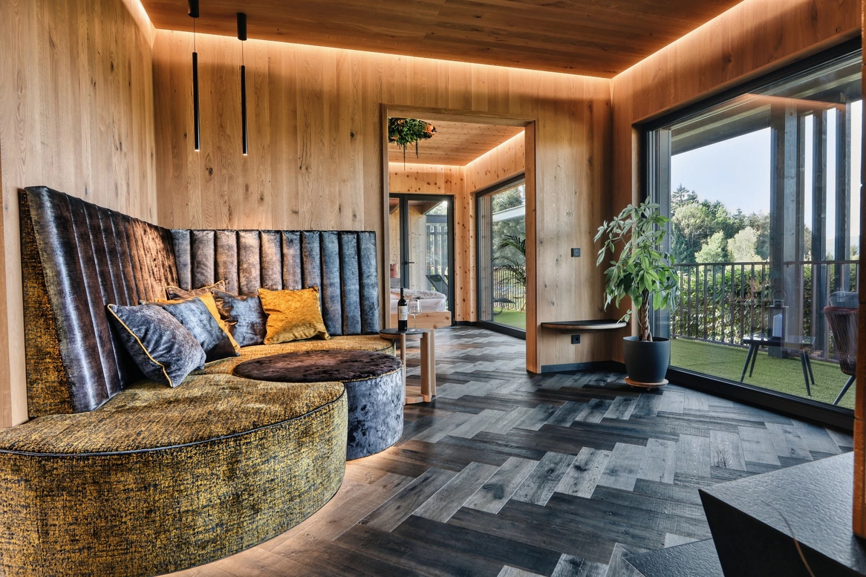 Design Chalet Villa Flora im Bayerischen Wald: Luxus, Wellness, Natur