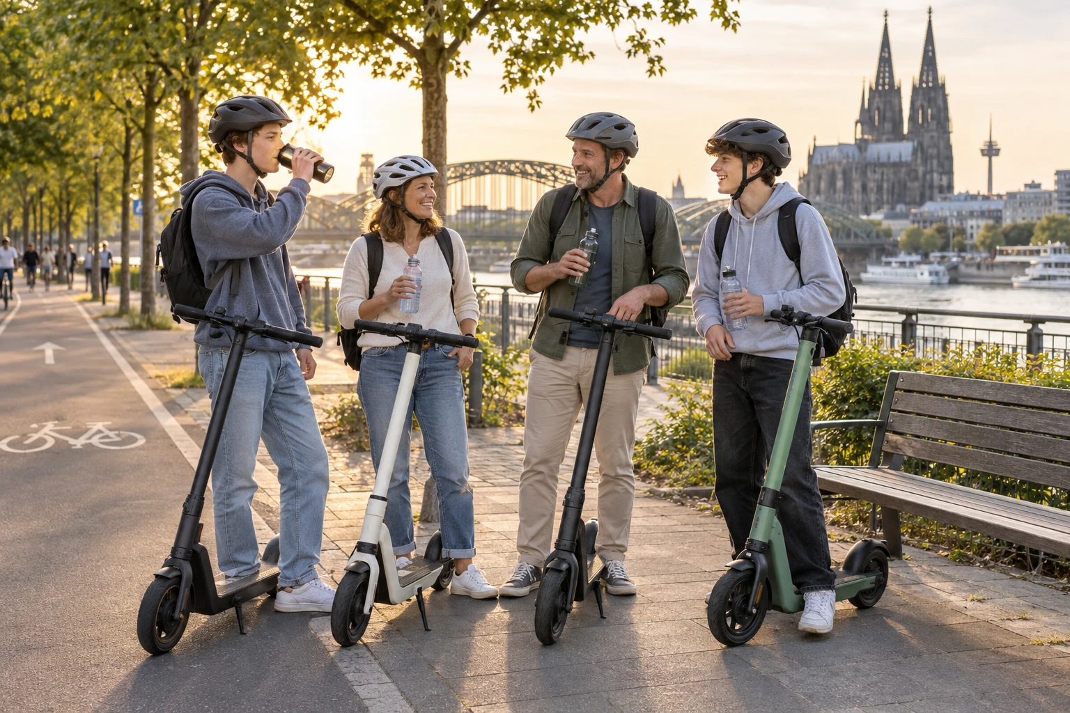 E-Scooter 2027 Das wird beim Fahren und Parken neu (Bild KI generiert).webp