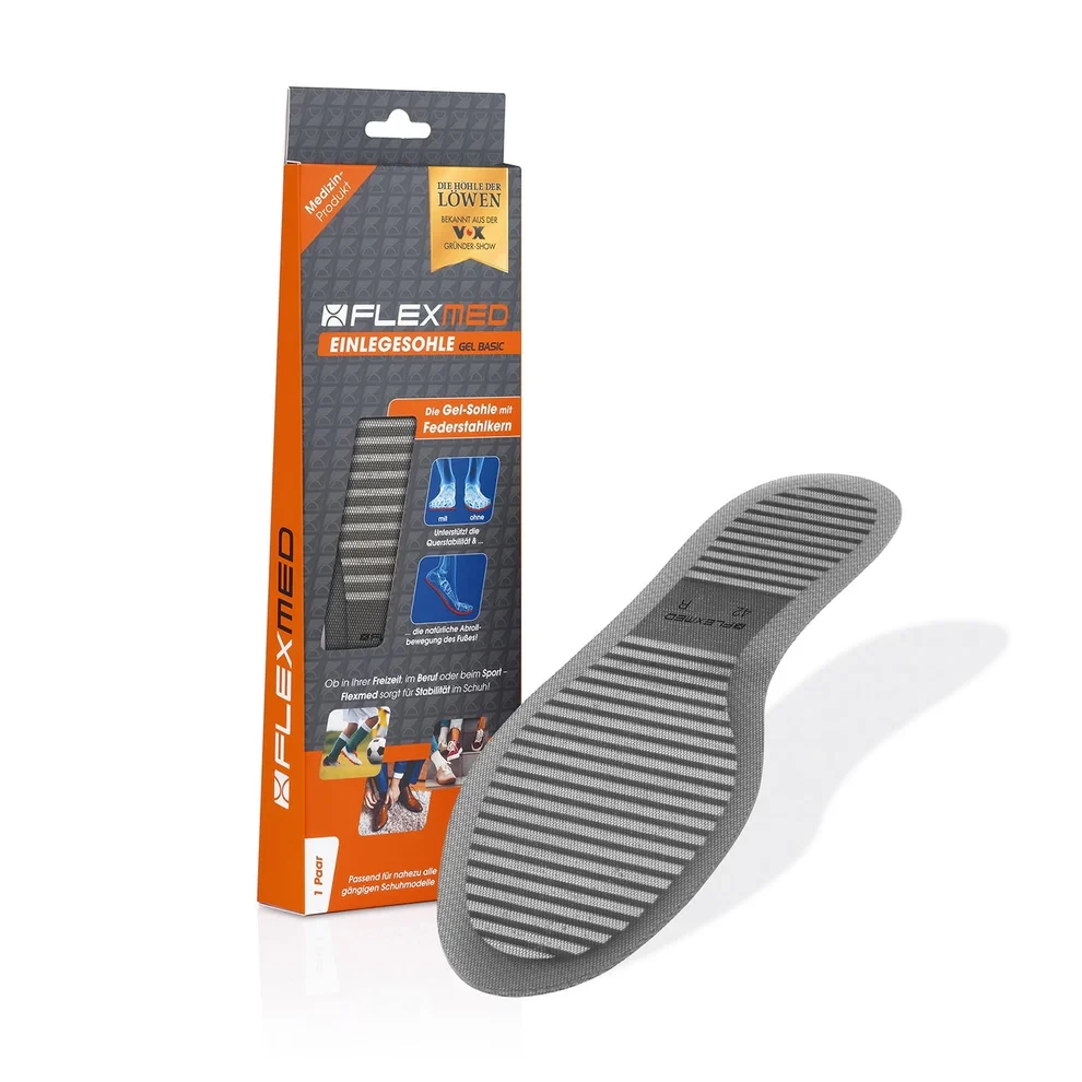Flexmed Einlegesohlen – Stabilität & Komfort für jeden Schritt