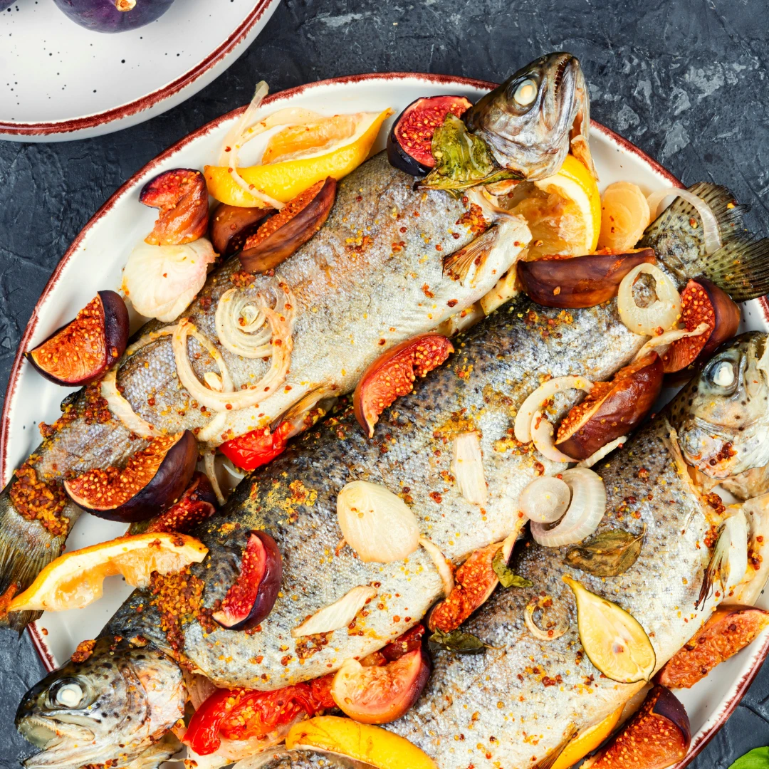 Frische Forelle auf Bergische Art – Regionales Fischrezept mit Gemüse