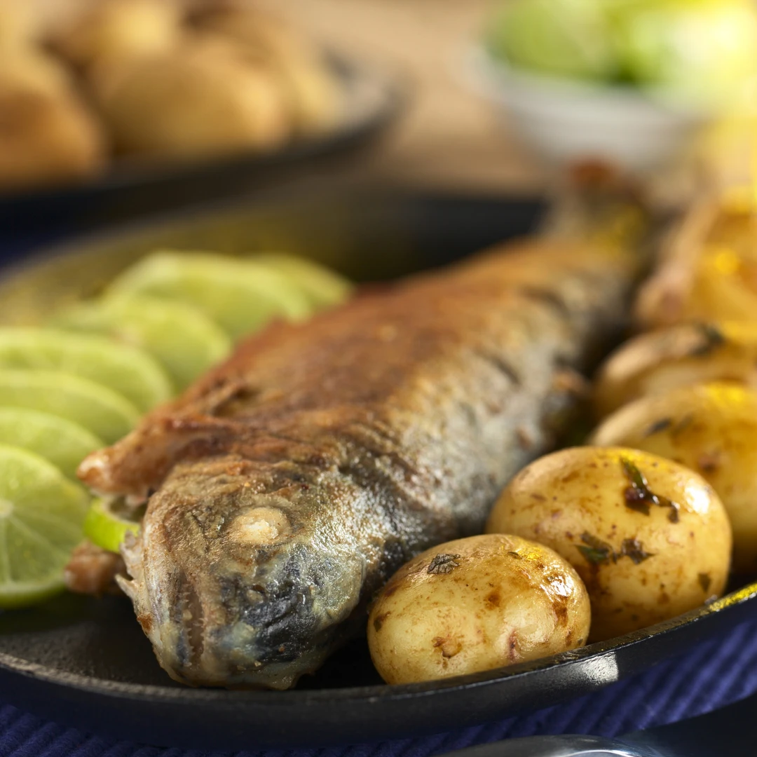 Frische Forelle auf Bergische Art – Regionales Fischrezept mit Gemüse