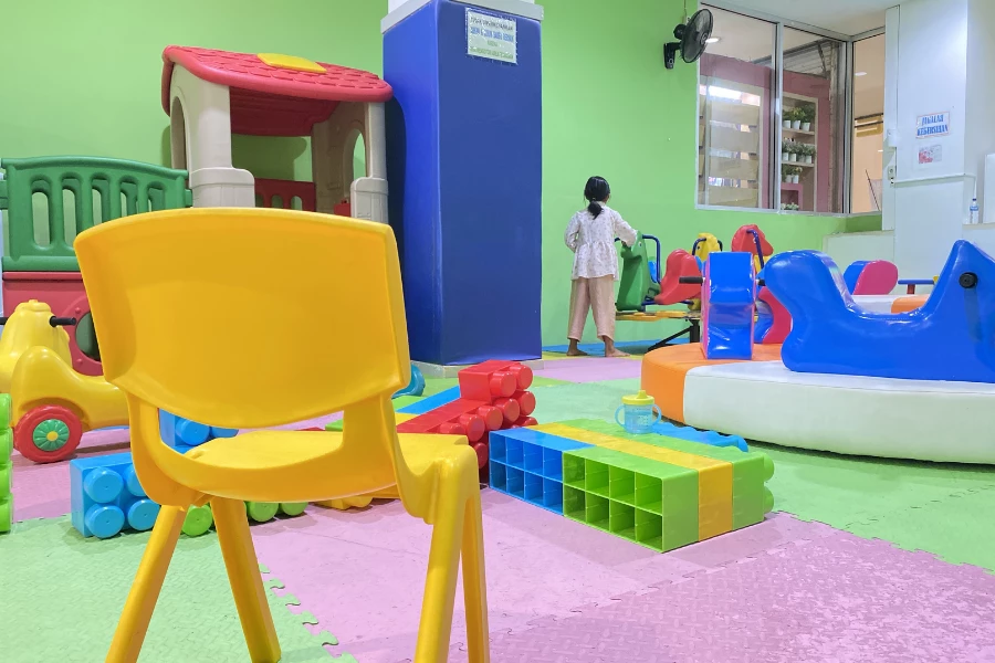 Shopping-Center mit Kinderbetreuung im Bergischen Land