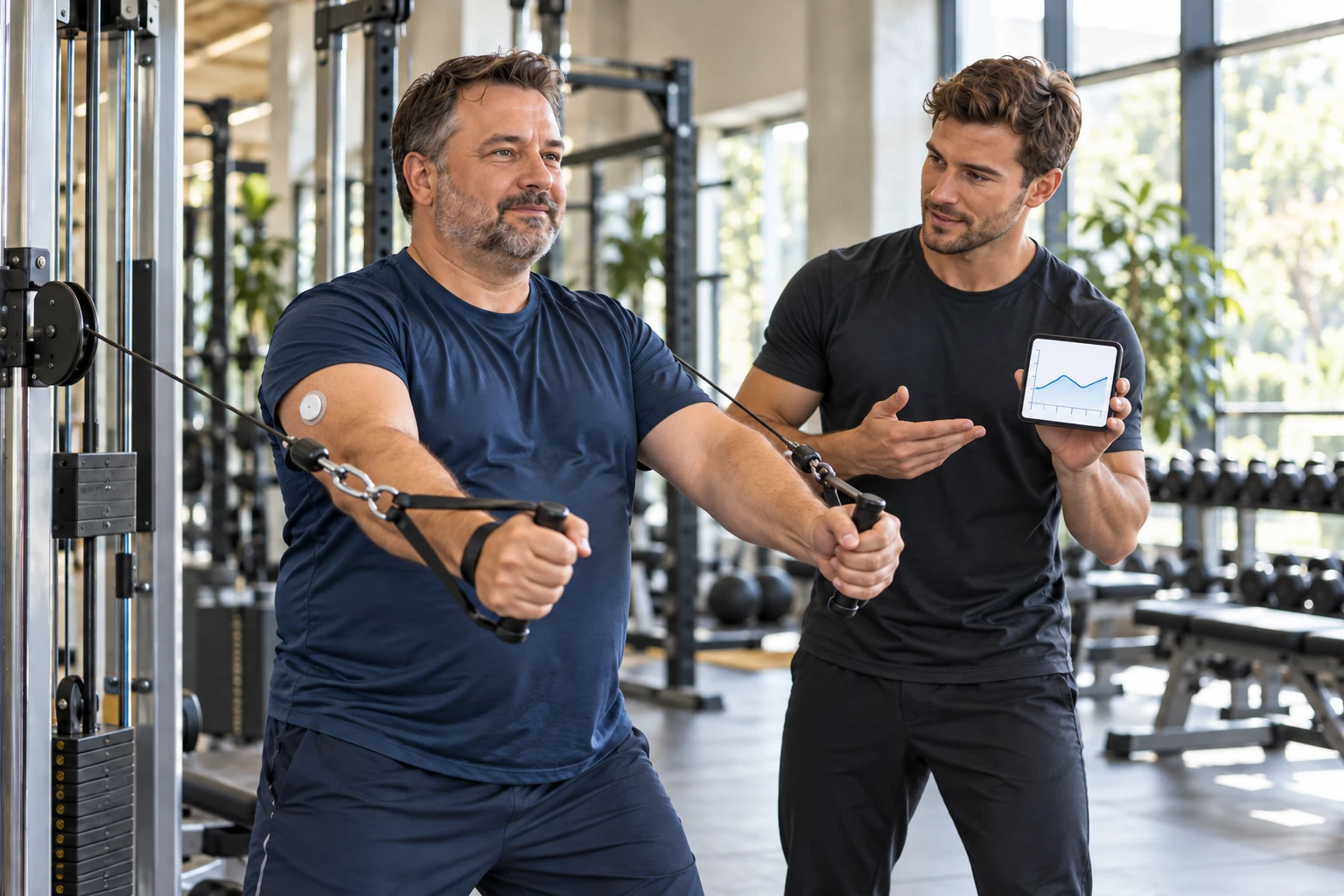 Glukosesensor beim Training Sinnvoll auch ohne Diabetes (Bild KI generiert).webp