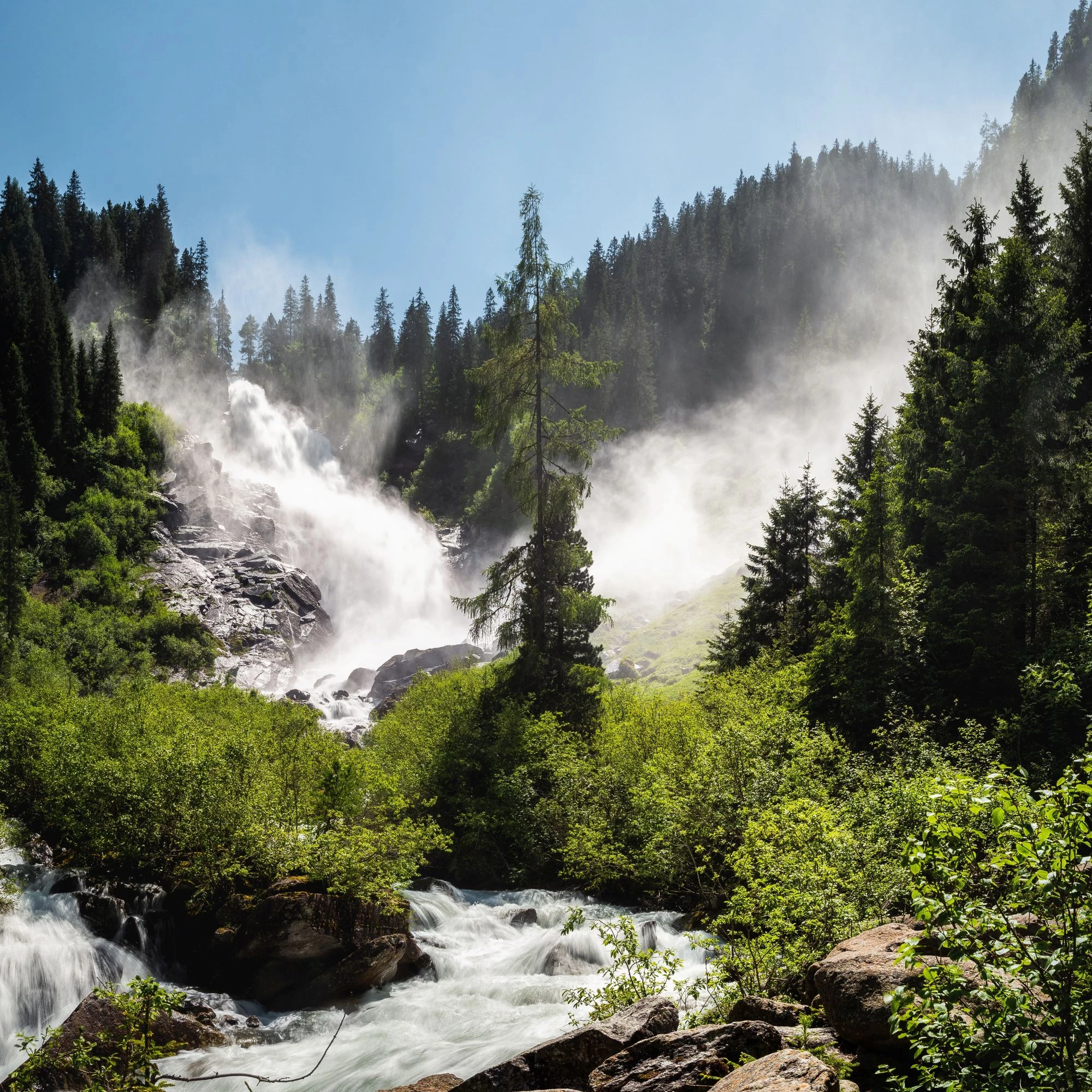 Hohe Tauern Health: Heilsames Aufatmen an den Krimmler Wasserfällen
