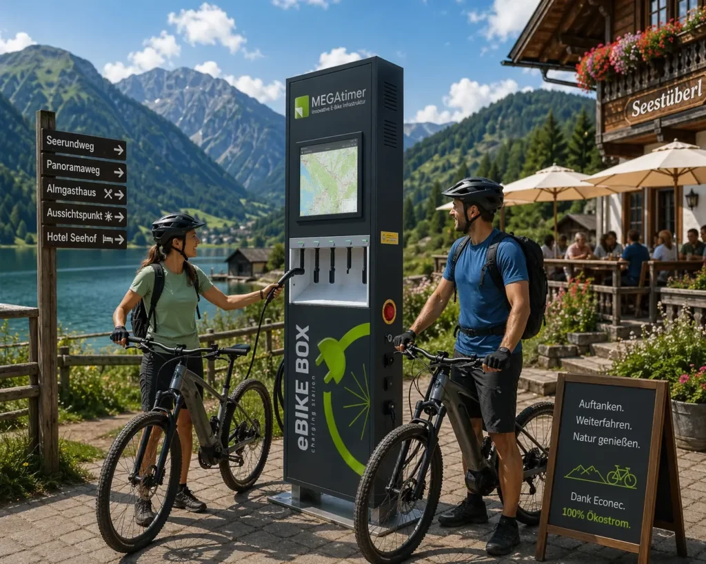 MEGAtimer | Innovative E-Bike Infrastruktur: Beratung, Produkte & Lösungen