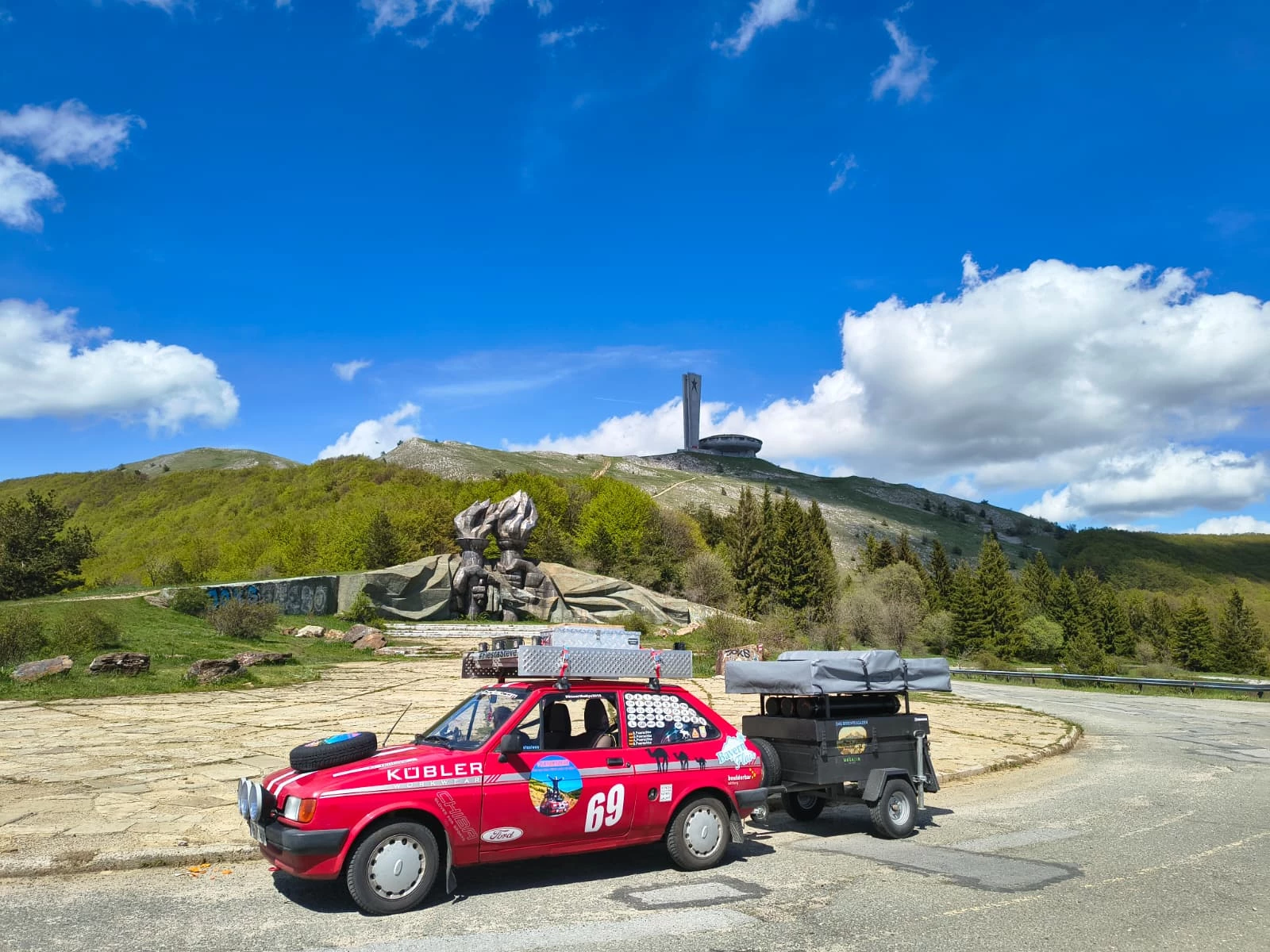 Mikrocamping mit dem Ford Fiesta: Familienabenteuer bis nach Griechenland