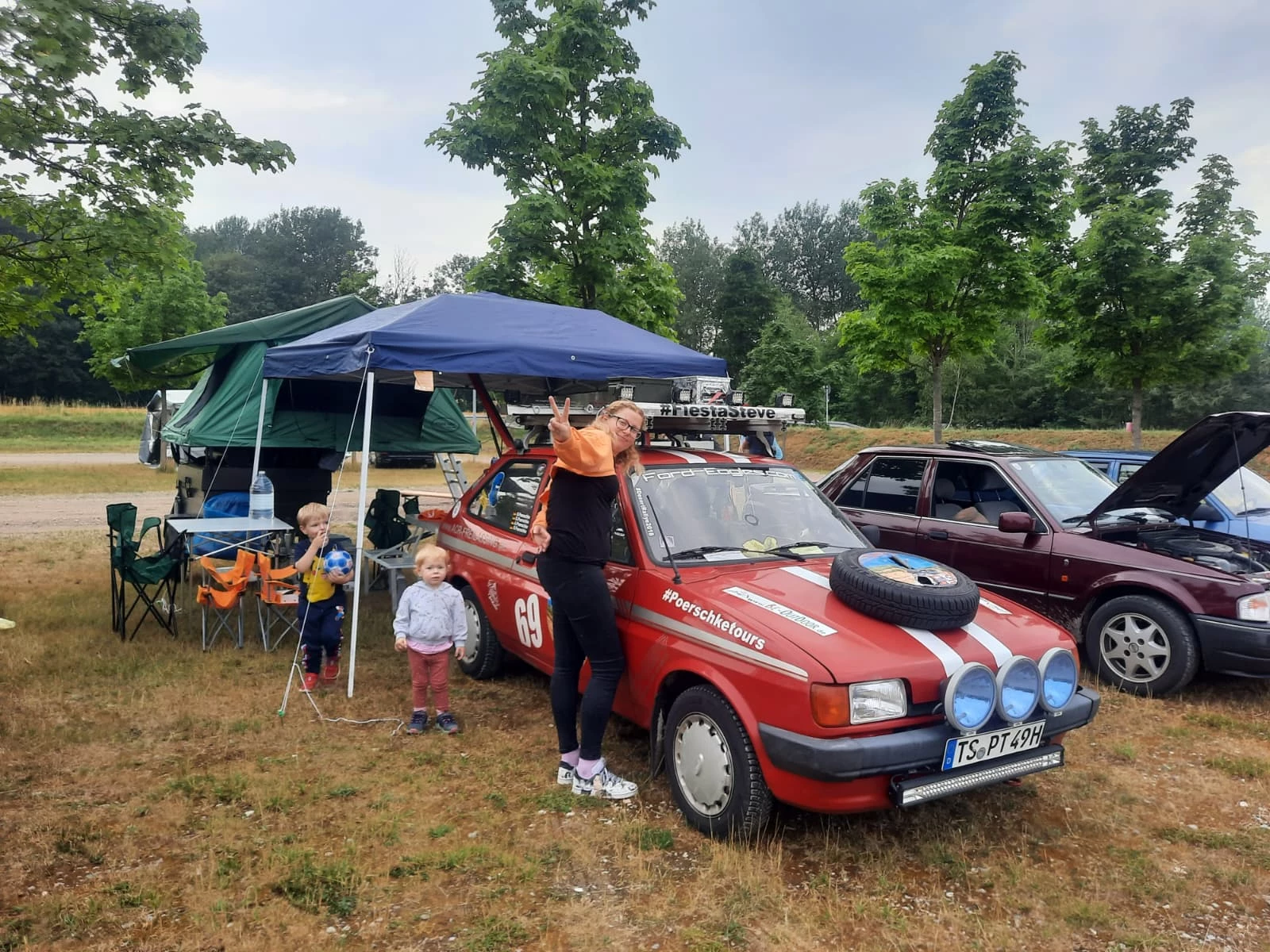 Mikrocamping mit dem Ford Fiesta: Familienabenteuer bis nach Griechenland