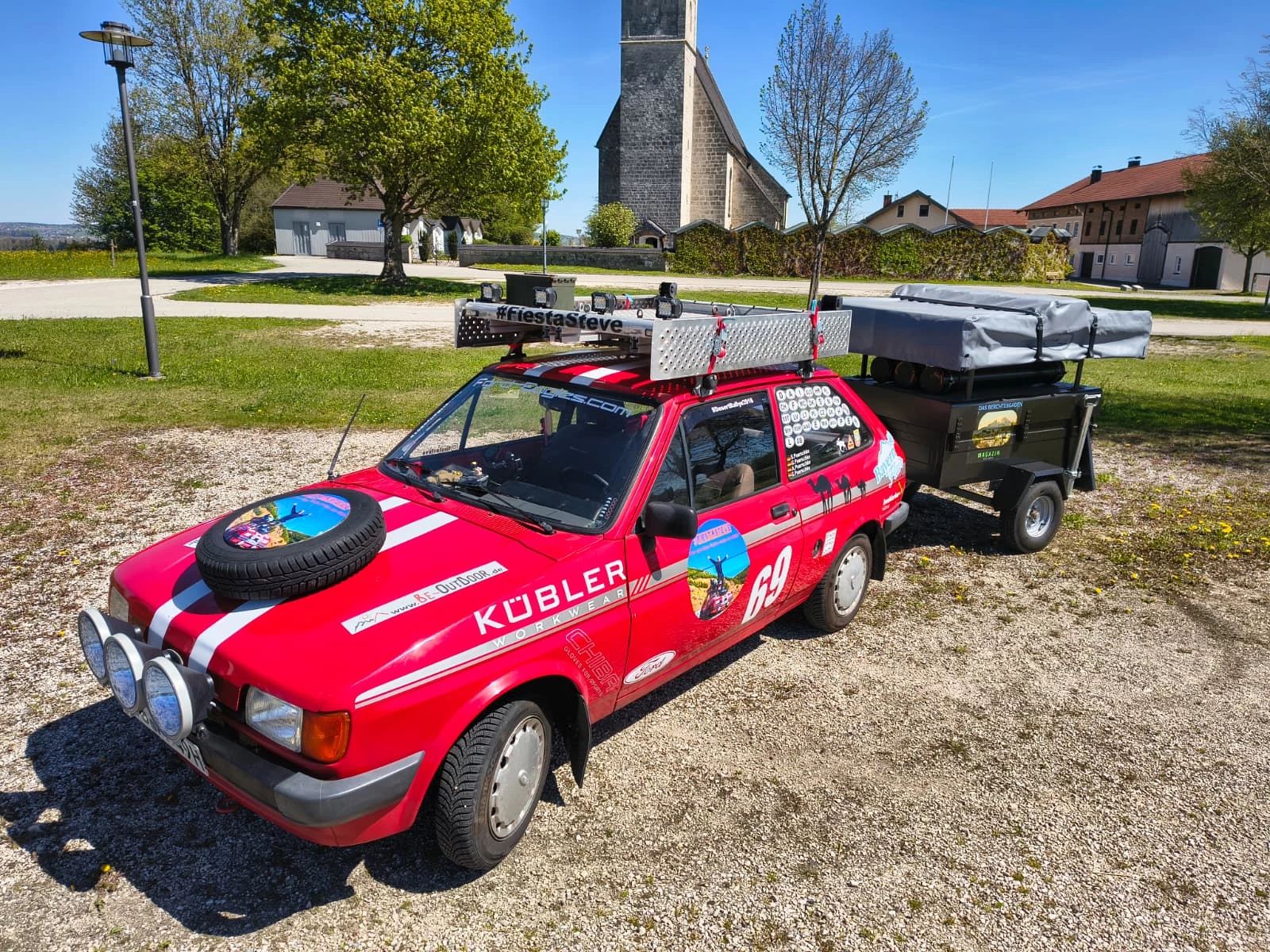 Mikrocamping mit dem Ford Fiesta: Familienabenteuer bis nach Griechenland