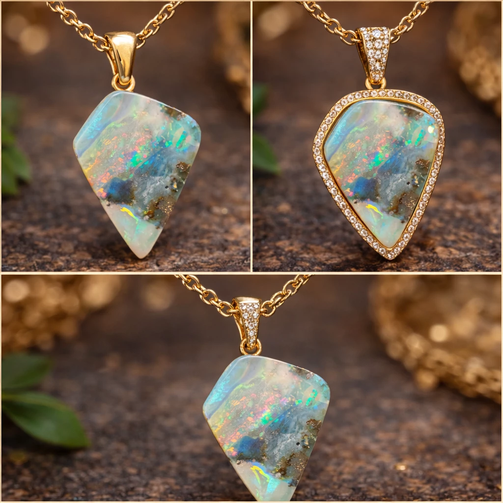 Boulder Opal – Farbspiel und Einzigartigkeit im Schmuckdesign