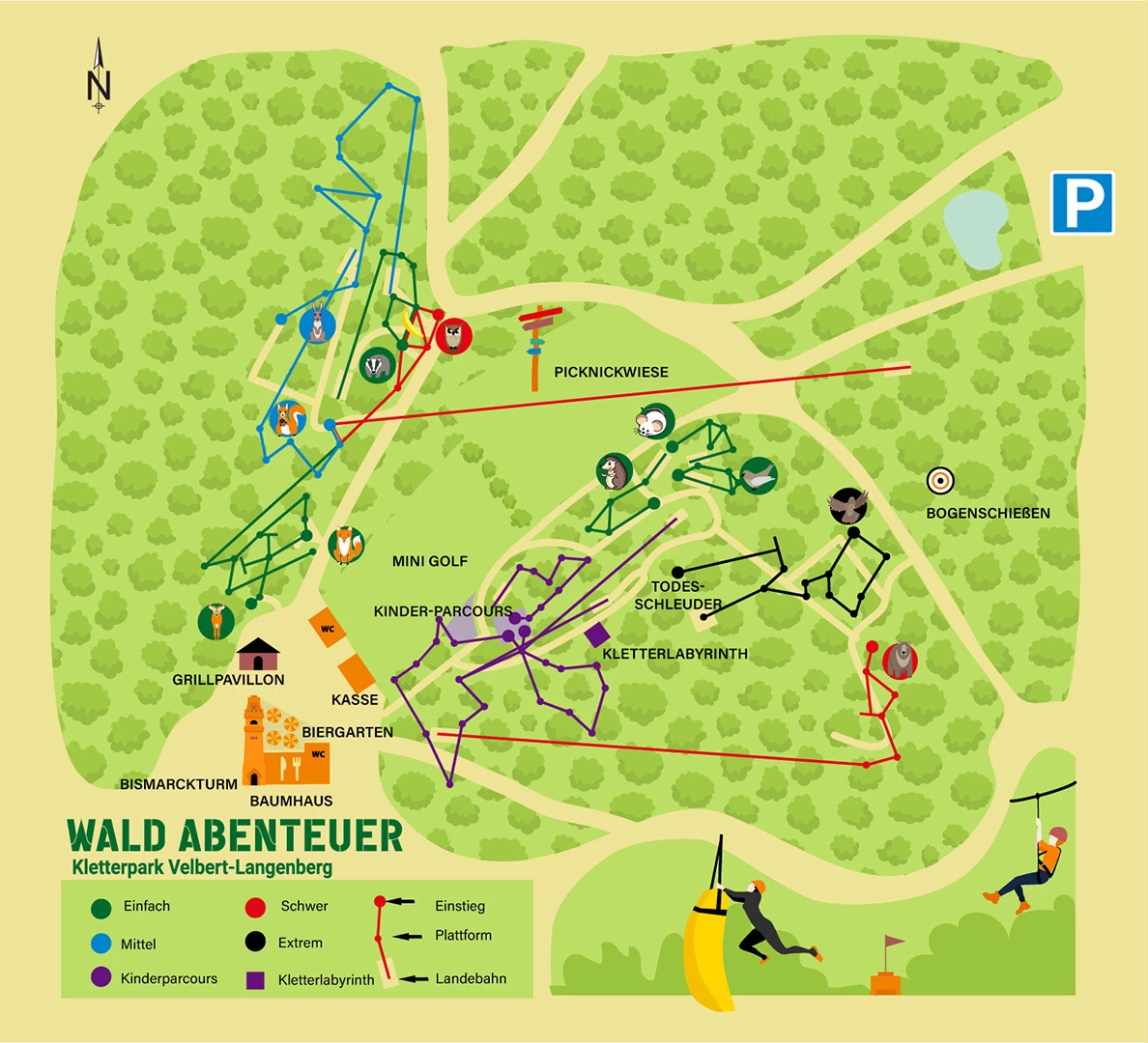 Jetzt Kletterpark Abenteuer in Velbert gewinnen | Bergisch bewegt