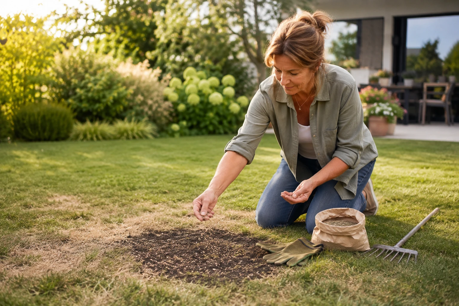 Rasen nach dem Sommer regenerieren: Die besten Tipps f&uuml;r gesunde Gr&auml;ser