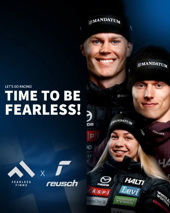 Reusch wird Handschuhpartner der Fearless Finns im alpinen Skisport
