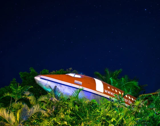 Das Äthiopische Flugzeug-Hotel: Boeing 727 Suite in Costa Rica