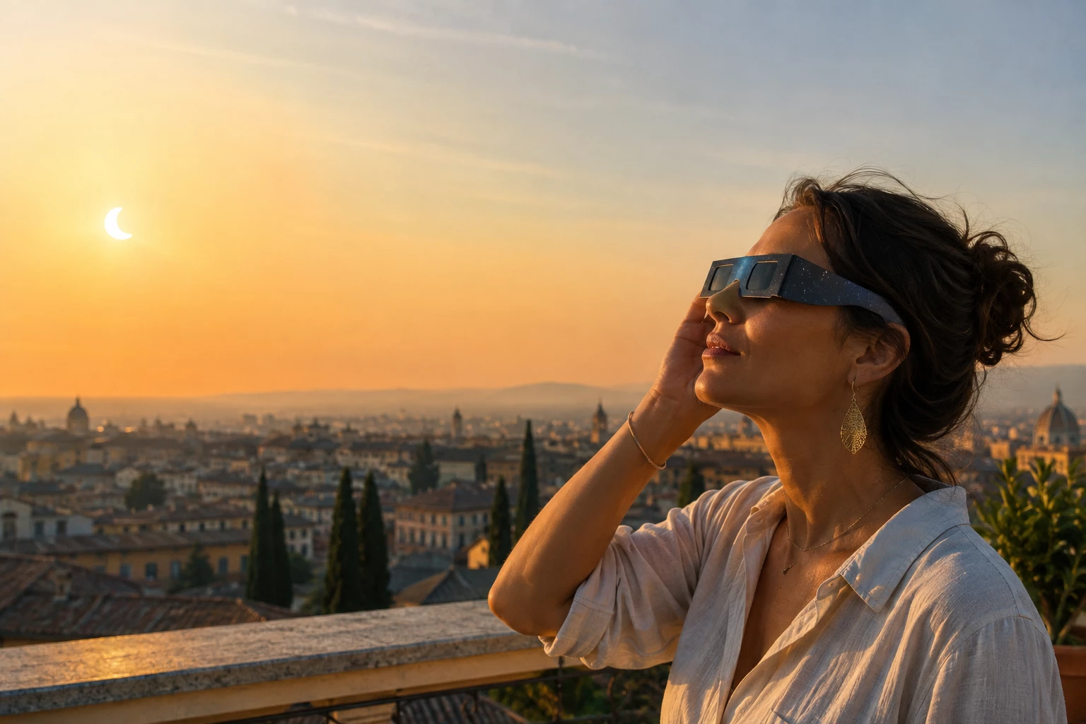 Spektakul&auml;re Sonnenfinsternis 2026: Uhrzeit, Sichtbarkeit, sichere Brillen