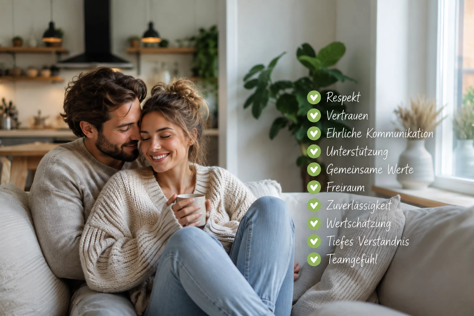 Green Flags in Beziehungen: 10 Zeichen für gesunde Liebe