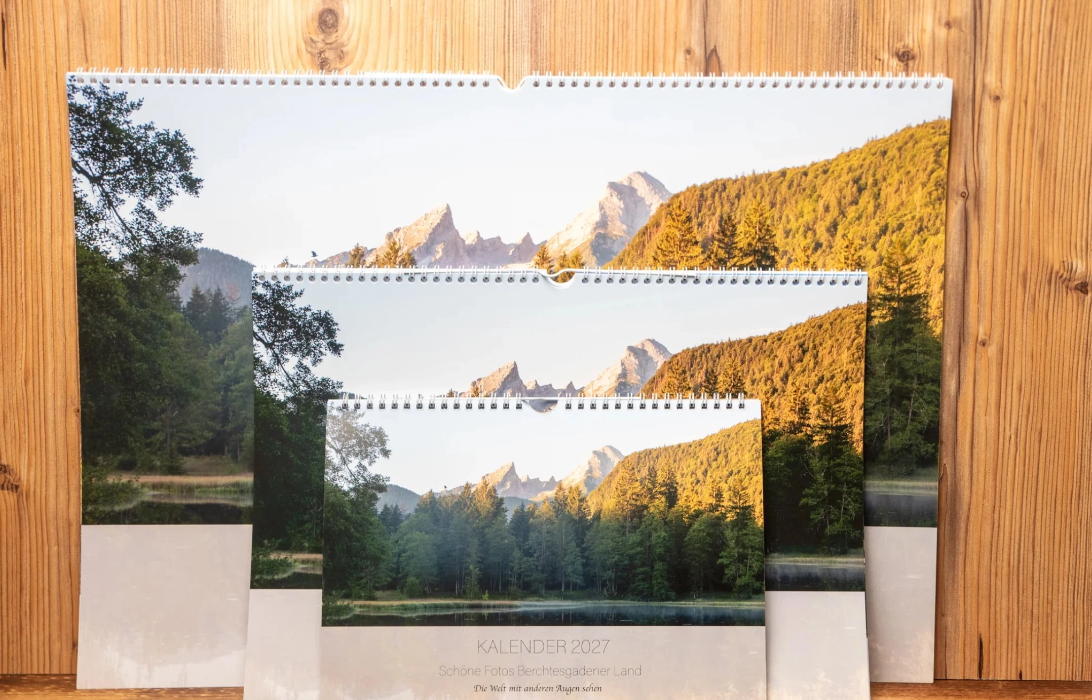 Wandkalender Berchtesgaden 2027 von Göttges: Alpenkunst für Zuhause
