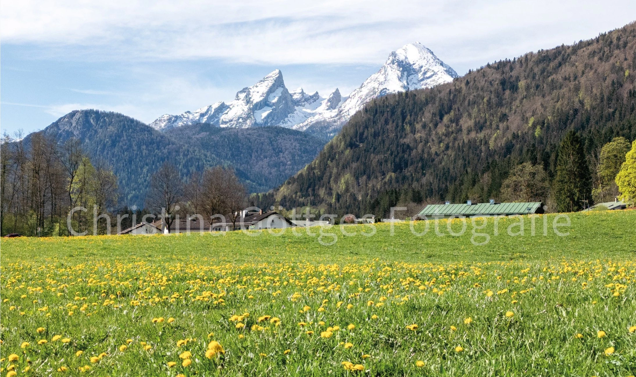 Wandkalender Berchtesgaden 2027 von Göttges: Alpenkunst für Zuhause