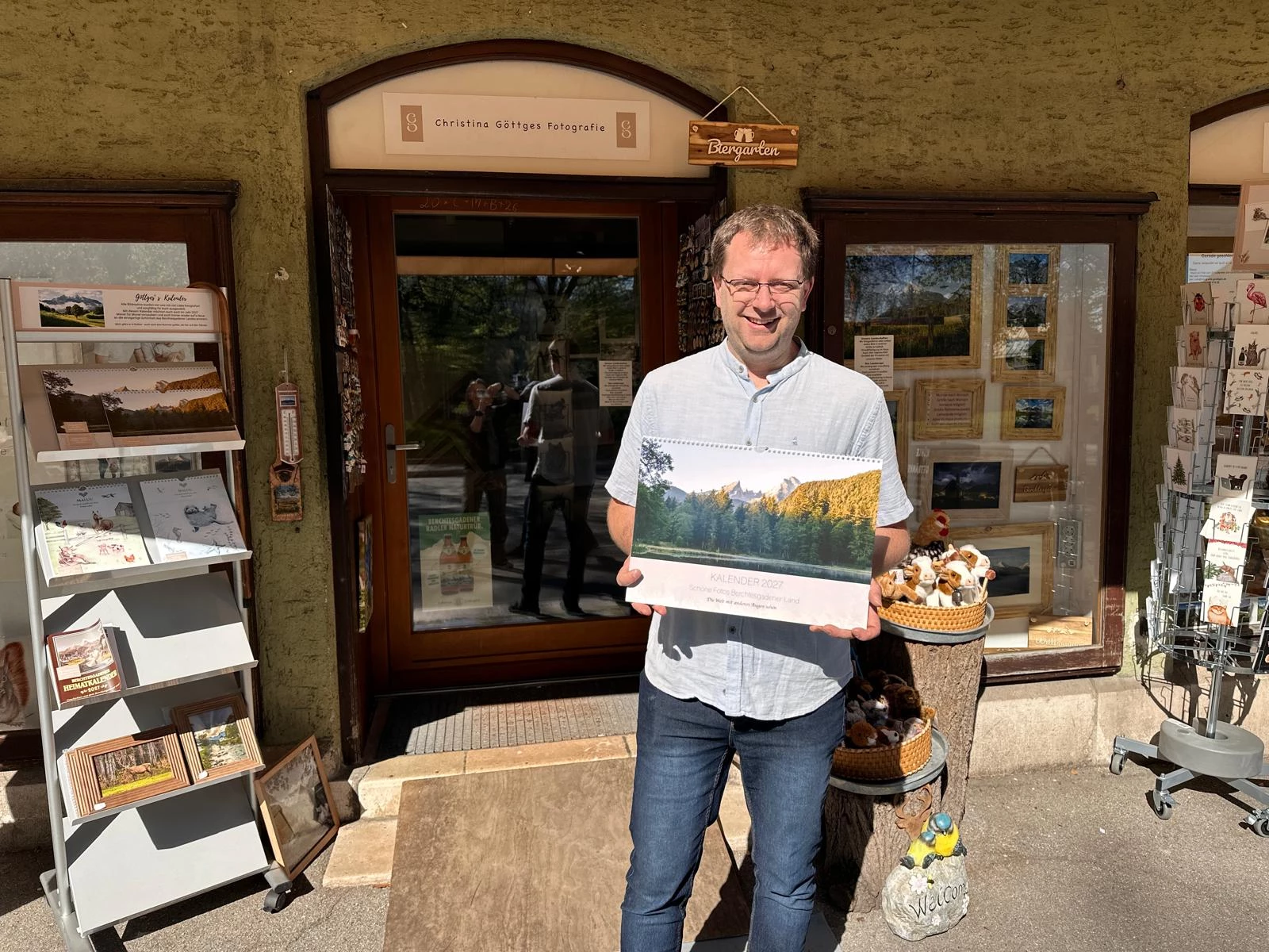 Wandkalender Berchtesgaden 2027 von G&ouml;ttges: Alpenkunst f&uuml;r Zuhause