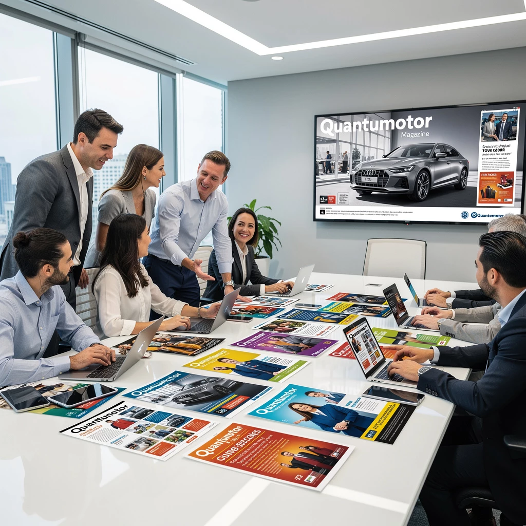 Sales Mitarbeiter Advertorials, Banner & Gewinnspiele &ndash; Orientierung beim Quantumotor Magazin