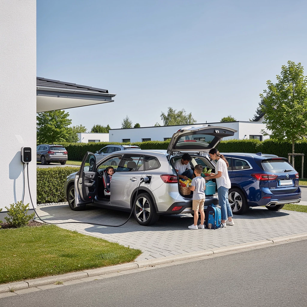 Familienautos mit E-Boost: Effizienz und Alltagstauglichkeit im Fokus