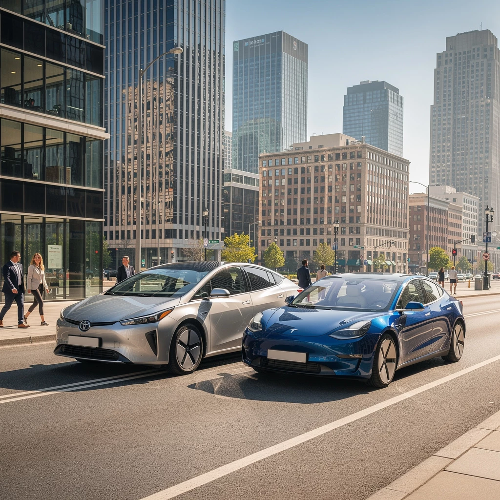 Hybrid vs. Elektro: Der große Autovergleich 2024