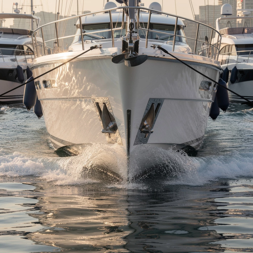 Manövrieren im Hafen: Bugstrahlruder, Heckstrahlruder & Propwalk