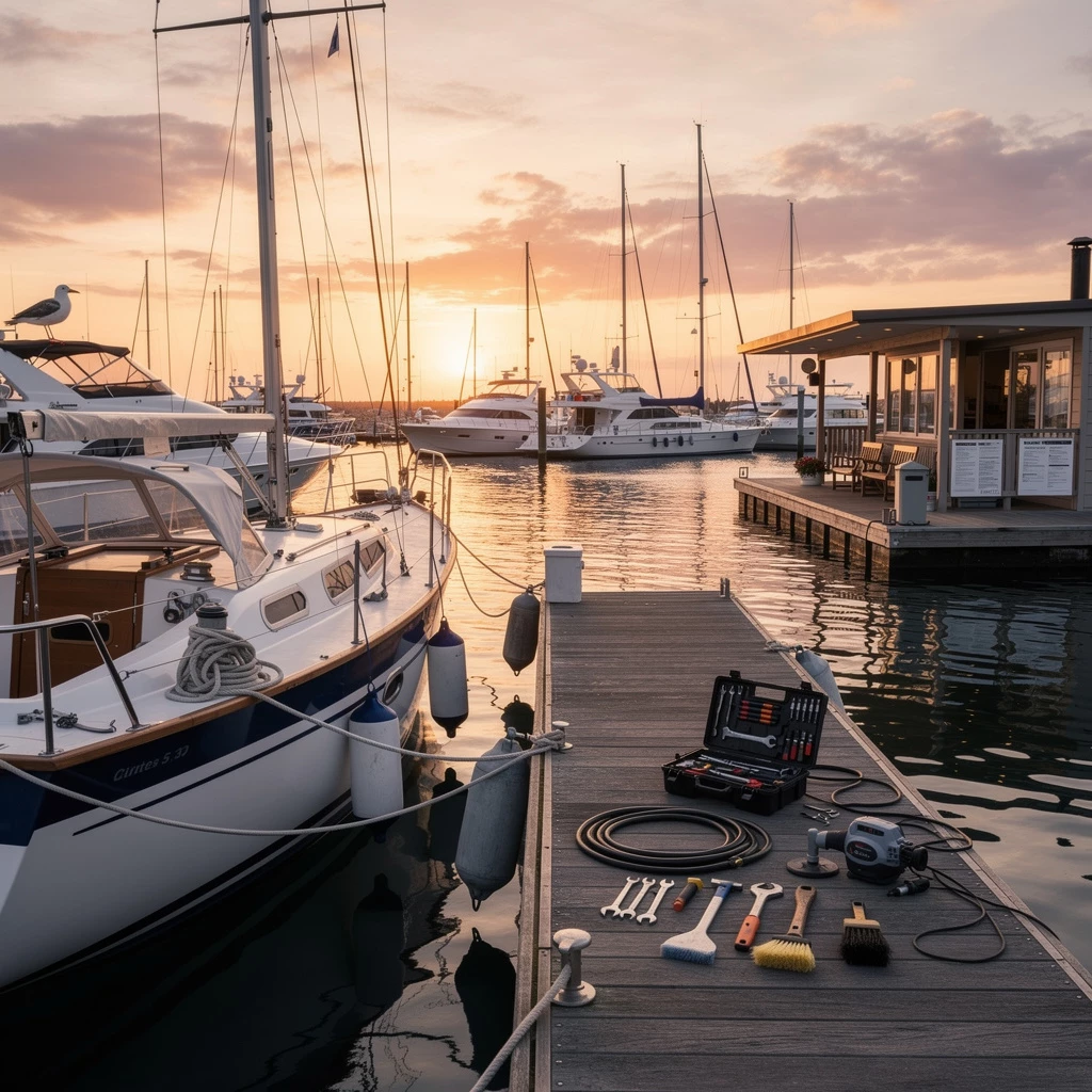 Kaufnebenkosten Boote: Liegeplatz, Versicherung, Wartung, Winterlager