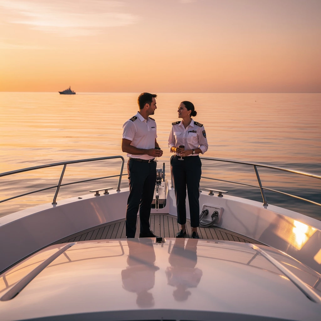 Konfliktlösung in der Crew an Bord einer Yacht