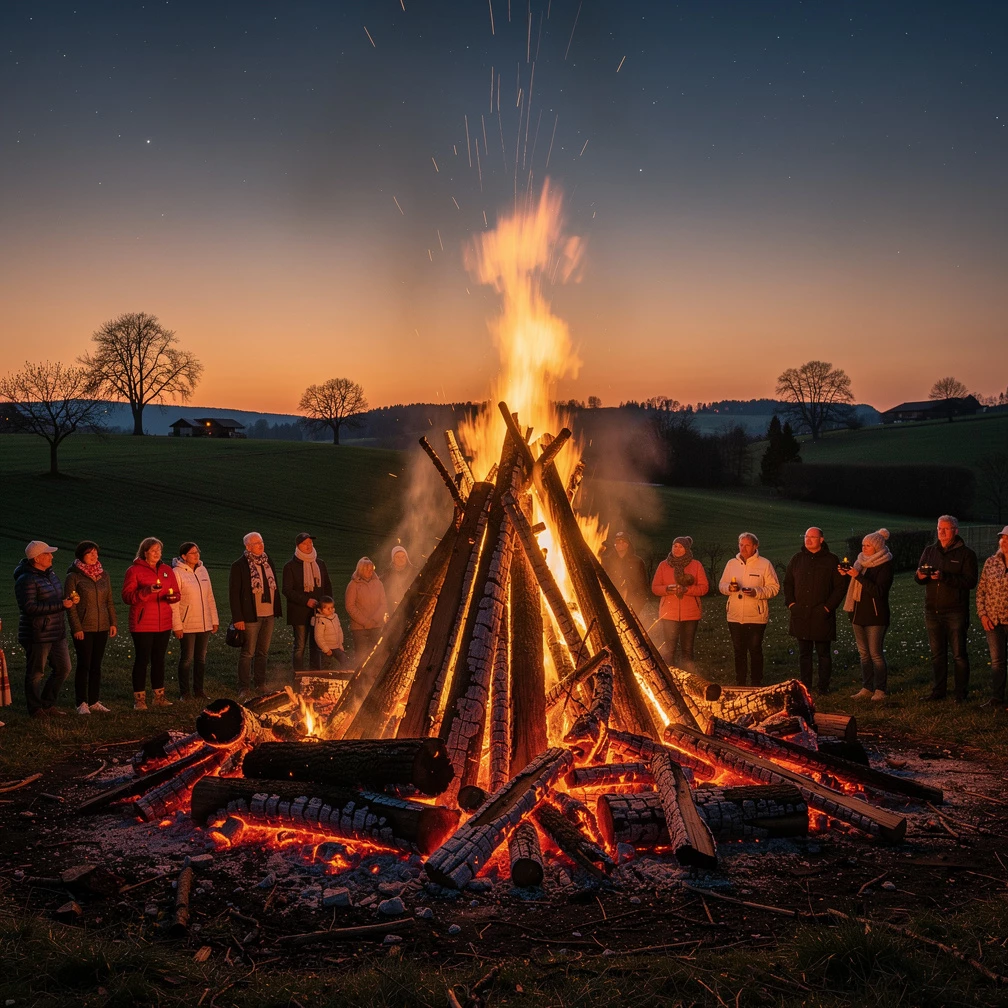 Osterfeuer 2026: Die sch&ouml;nsten Orte Deutschlands