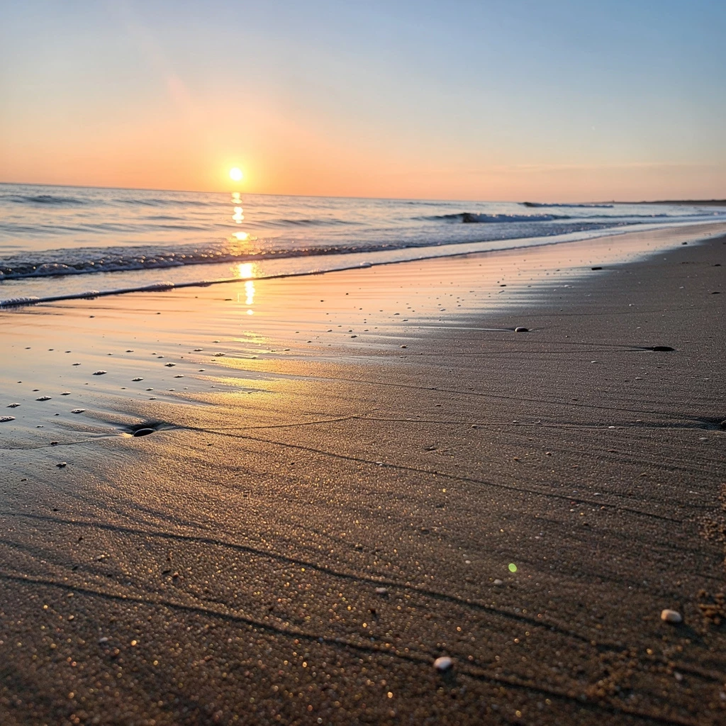Morgens in Bensersiel: Die K&uuml;ste um 7 Uhr &ndash; Klang & Atmosph&auml;re